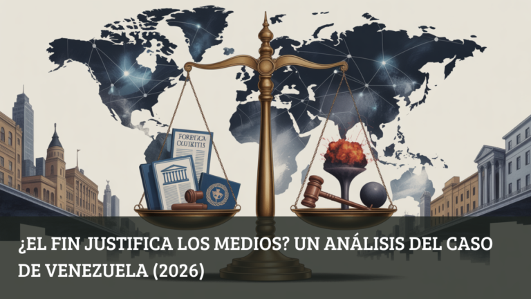 ¿El fin justifica los medios Un análisis del caso de Venezuela (2026)